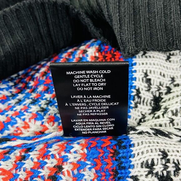 GI Joe Men's Medium Ugly Christmas Sweater Black Cobra Enemy Fair Isle NWT - Picture 5 of 6